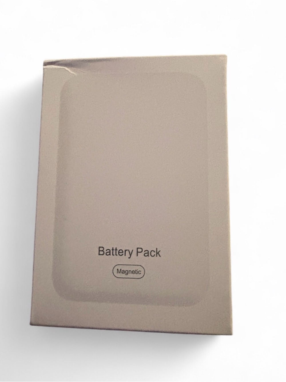 Apple Magnetic Battery Pack in black